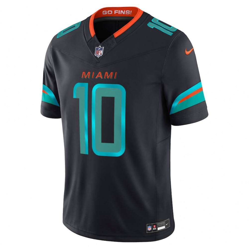 Tyreek Hill Miami Dolphins Nike 2025 Rivalries Collection Limited Jersey - Pitch Blue-GridironStore